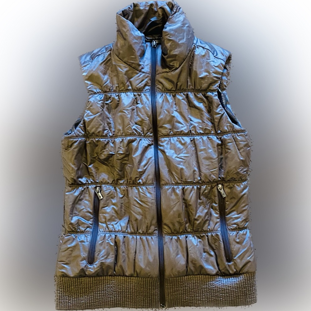 GU Columbia Omni Heat Puffer Vest Lilac/Purple Size Medium